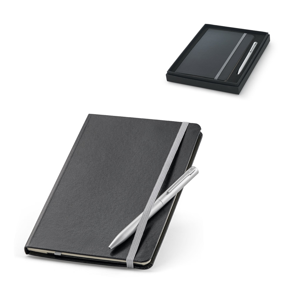 RD 93714-Kit de caderno e caneta personalizados